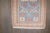 a mid 20th century blue field turkish Konya mini size Rug