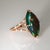 4.1Ct Black Opal Ring With Earth Mined Diamonds Accents: Solid 14k Gold, Size 6.75 For Sale In Columbus - Image 6 of 8