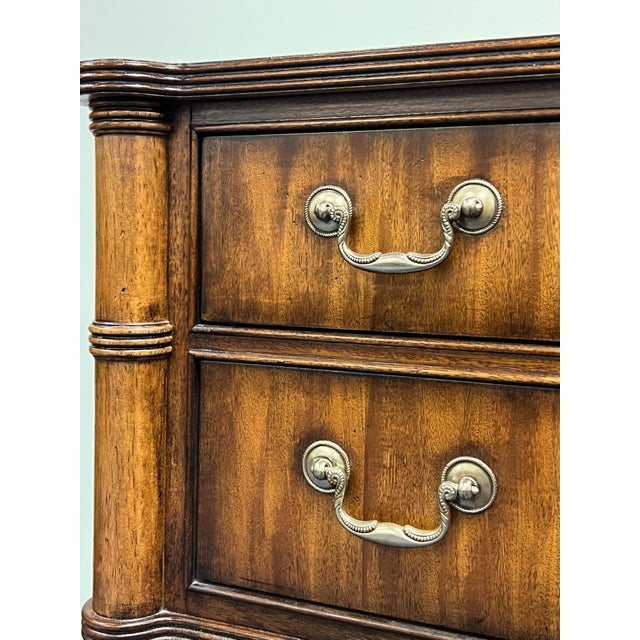 2000 - 2009 Ethan Allen Mahogany Melville Nightstand For Sale - Image 5 of 11