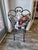 Early 20th Century Vintage Wrought Iron Garden Armchair With Cabriole Legs For Sale - Image 5 of 15