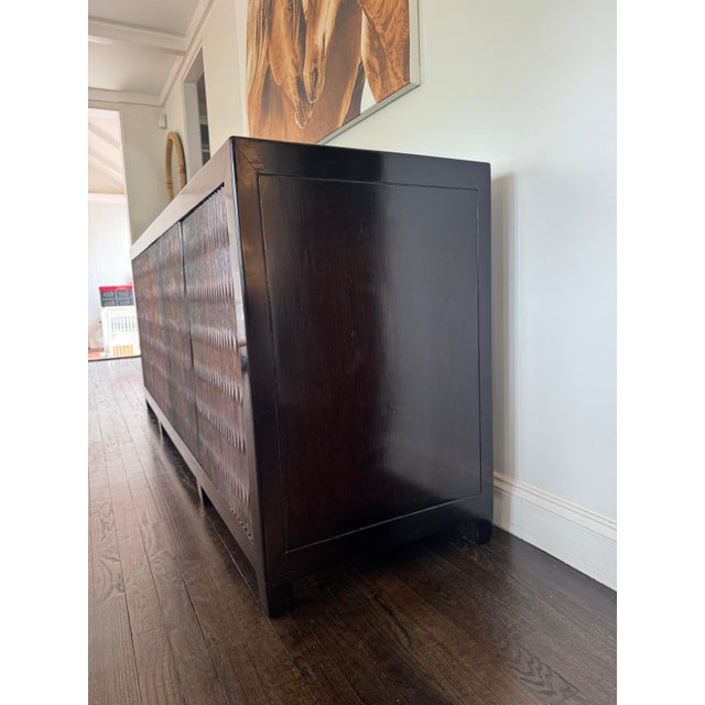 Robert Kuo Robert Kuo Limited Edition Lantern Buffet for McGuire For Sale - Image 4 of 18