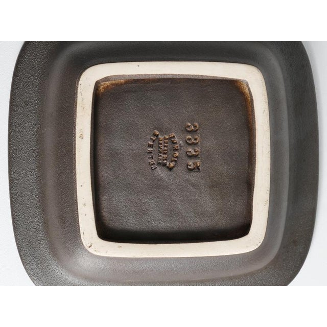 Mid-Century Modern Blue Stoneware Catchall by Einar Johansen, Søholm, Denmark, 1960s For Sale - Image 10 of 15