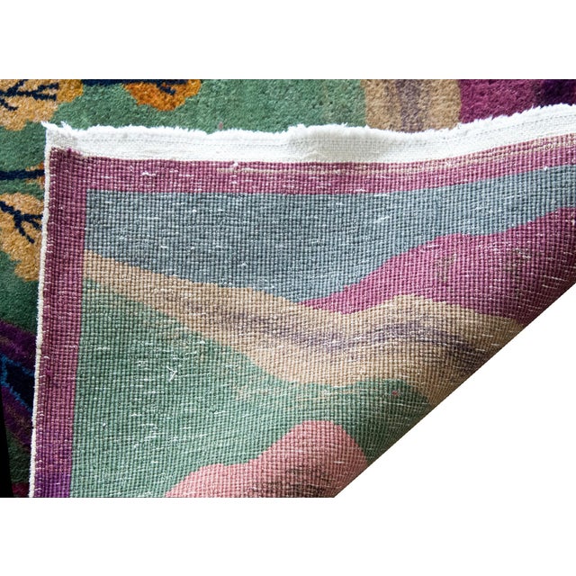 Early 20th Century Chinese Art Deco Rug For Sale - Image 13 of 15