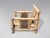 Wood Large Bamboo Pagoda Lounge Armchairs, 1980, Set of 4 For Sale - Image 7 of 11