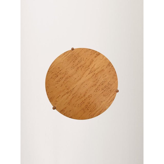 Scandinavian Round Birch Coffee Table from Karl Andersson & Söner, 1960s For Sale - Image 12 of 13