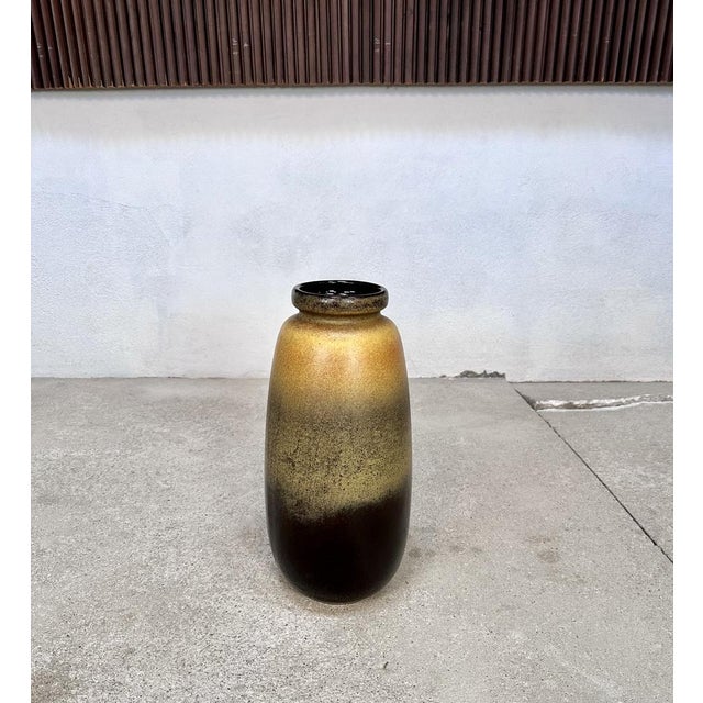 Large Glazed Ceramic Floor Vase from Scheurich Keramik, West Germany, 1960s For Sale - Image 12 of 18