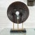 1960s Vintage Neoclassical Bronze "Shield" Table Lamp For Sale - Image 5 of 10