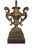 Vintage 47” Monumental Ralph Lauren Style Urn Table Lamp – Carved Compo & Wood Base For Sale - Image 12 of 13