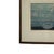 Wood Vintage Mid-Century Modern Limited Edition Nautical Silkscreen Print, Signed, Edition 3 of 100, Framed.. For Sale - Image 7 of 10