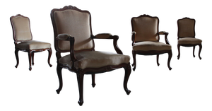 Vintage Antique Chairs, 1900s, Set of 4
