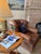 Restoration Hardware Churchill Leather Lounge Chair For Sale - Image 18 of 18