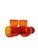 Postmodern Postmodern Juice Set from Barbara Glassworks, Poland, 1970s, Set of 4 For Sale - Image 3 of 10