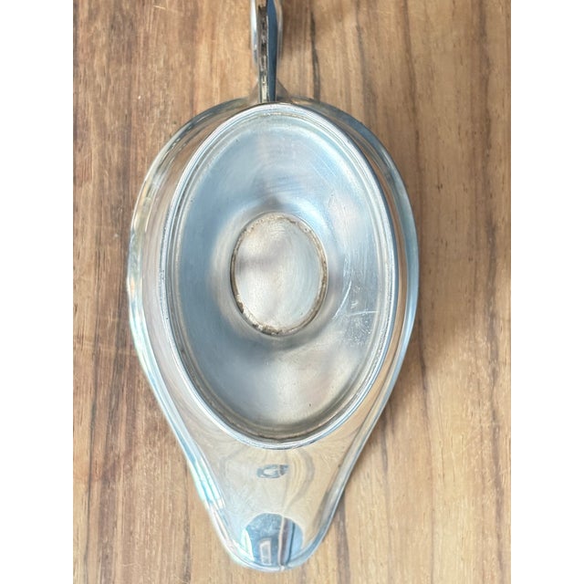 Mid 20th Century Silverplate Gravy Boat For Sale In Atlanta - Image 6 of 6