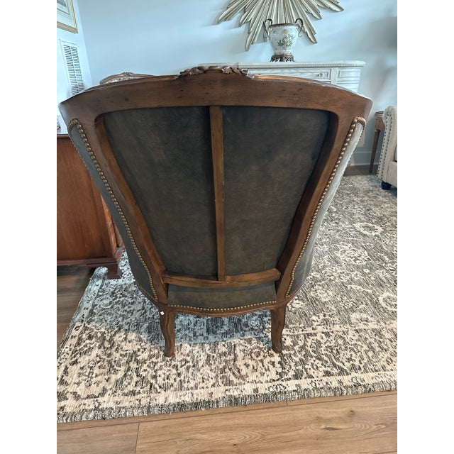 French Mid 20th Century Louis XV Style Century Furniture North Carolina Set of Two Chairs For Sale - Image 3 of 10