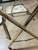 Vintage Mid-Century Modern Starburst Metal Folding Tv Trays With Rolling Stand-Set of Four For Sale - Image 9 of 13