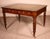 Superb writing desk from the 19th century from English in mahogany Elegant partner desk which has two drawers in the belt...
