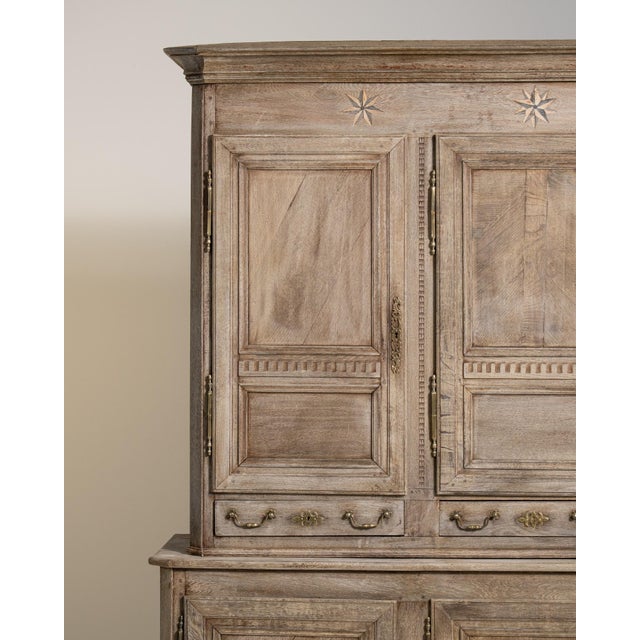 Mid 19th Century French Provincial Brown Wood China & Display Cabinets For Sale - Image 11 of 14