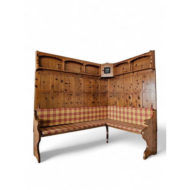 Tiroler Corner Panels and Bench, 1950s For Sale - Image 5 of 18