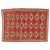 Authentic Navajo Rug Early Red Field Geometric Textile Hand-Spun Wool Circa 1900 For Sale - Image 11 of 18