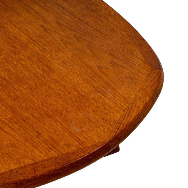 Vintage Solid Teak Danish Modern Coffee Table Nordic Furniture of Ontario MCM For Sale - Image 13 of 14