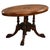 Brown Victorian Burr Walnut Inlaid Coffee Table, 1860 For Sale - Image 8 of 8