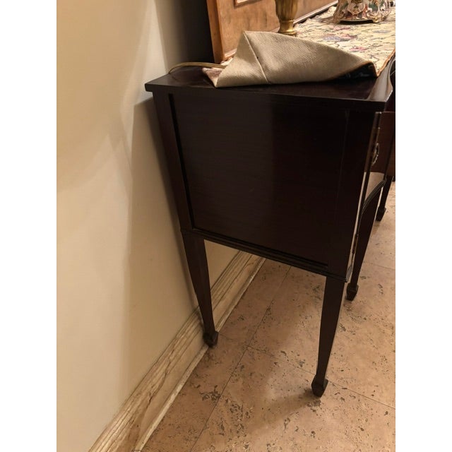 Vintage Mahogany English Server For Sale - Image 10 of 15