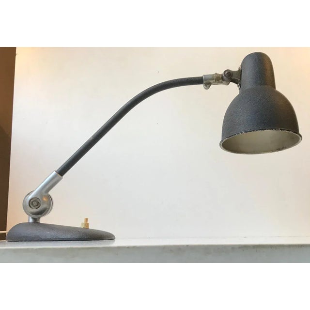 Industrial Danish Desk Lamp from ASAS, 1940s For Sale - Image 6 of 9
