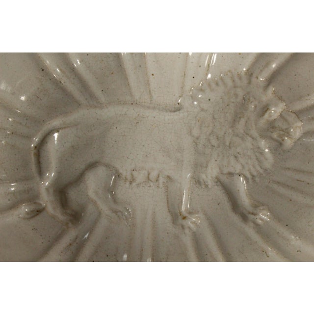 Mid 1800's Glazed Stoneware Jelly / Pudding Mold With Lion For Sale In Houston - Image 6 of 18