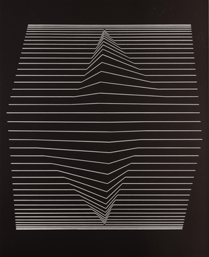 Victor Vasarely, ILILE II, Lithograph