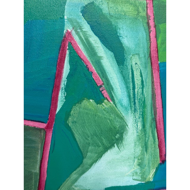 Abstract Acrylic on Canvas, Circa 2009 For Sale In San Francisco - Image 6 of 12