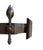 Bring some dramatic architectural presence with this wall sconce. This piece really shows some quality blacksmith...