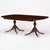 English George III Style Mahogany Double Pedestal Extending Dining Table For Sale - Image 9 of 10