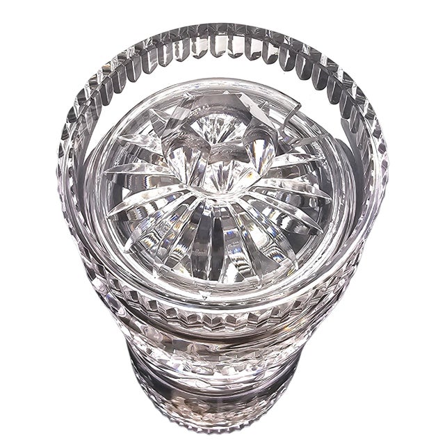 Waterford Castlemaine Irish Crystal Honey Jam Jar With Lid 4.75" For Sale - Image 9 of 14