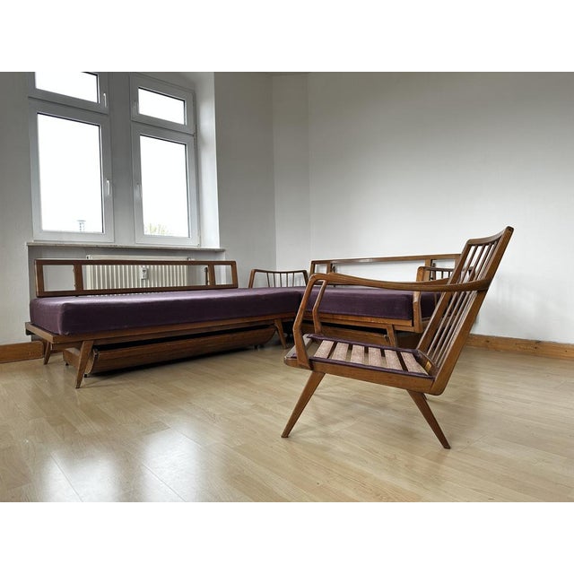 Couch with Royal Board of Sweden Armchairs, 1930s, Set of 3 For Sale - Image 17 of 18