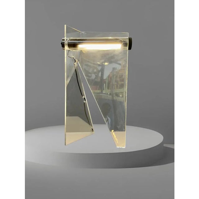 Table Lamp by Theodor Neumaier for Lamperti, 1970s For Sale - Image 4 of 7