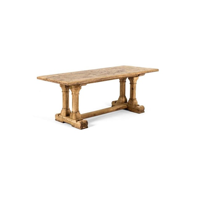 French Oak Monastery Table For Sale - Image 15 of 15