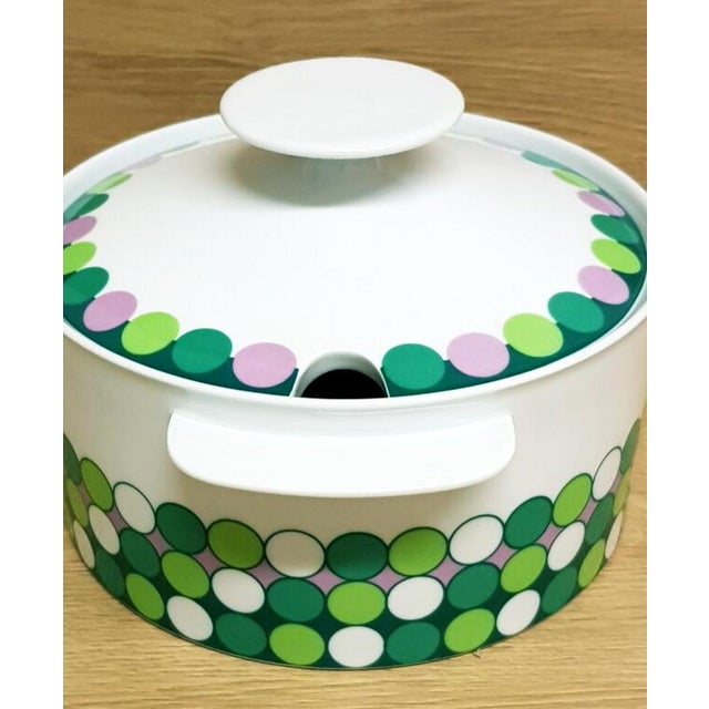 Pop Style Porcelain Tureen, 1970s For Sale - Image 4 of 8