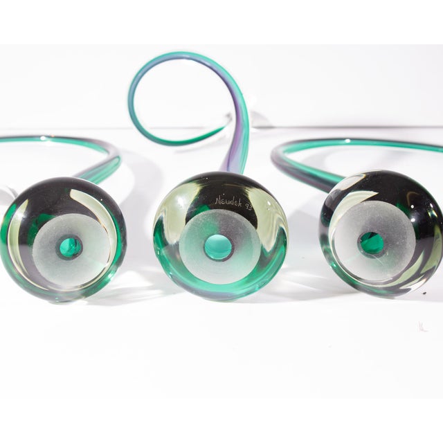 1993 Art Glass Sculpture by William Neudek For Sale In Indianapolis - Image 6 of 9