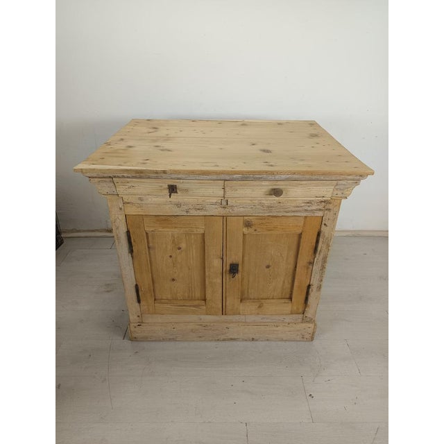 Wood Stripped Fir Counter For Sale - Image 7 of 18