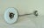 Vintage Enameled Metal Wall Light, 1940s For Sale - Image 6 of 9