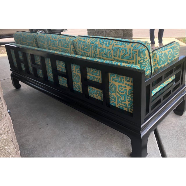 Spectacular Century Furniture Made Tomei Sofa, part of the highly sought after Chin Hua collection by Raymond Sobota,...
