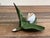 1980s 1980s Herend Porcelain Spotted Bunny on Leaf Figurine For Sale - Image 5 of 6