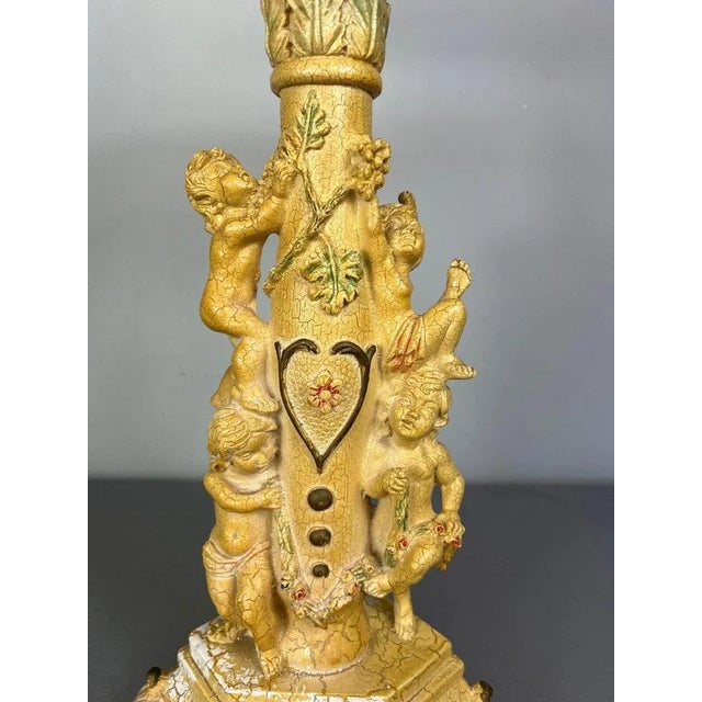 Alabaster Pedestal Table For Sale - Image 3 of 13