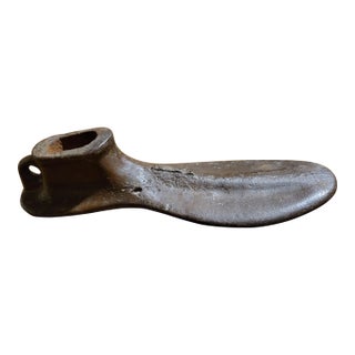 Mid 20th Century Cast Iron Shoe Form For Sale