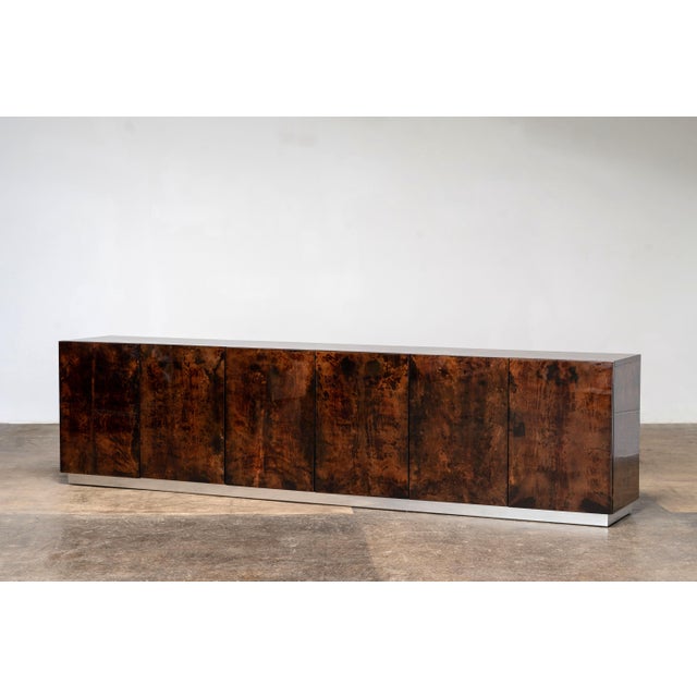 Large Sideboard by Aldo Tura, Italy, 1970s For Sale - Image 15 of 15