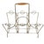 Vintage Metal Magazine Rack Mid-Century Modern For Sale - Image 15 of 16