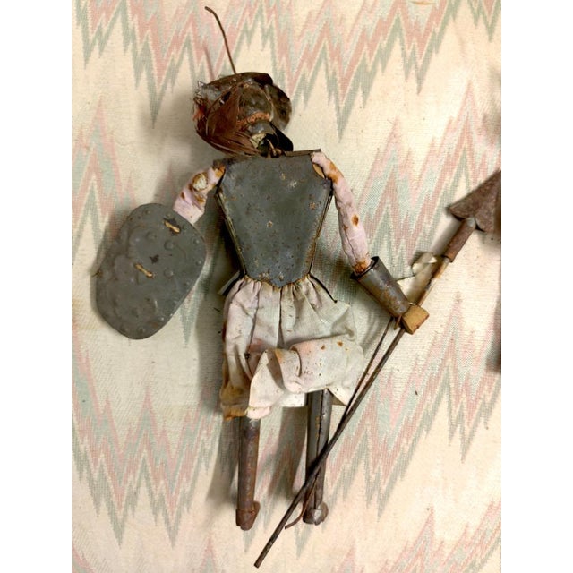 Sicilian Puppets, 19th Century, Set of 2 For Sale - Image 5 of 18