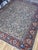 Antique Sultanabad Carpet, Handmade Persian Rug, Ivory, Blue, Green, Soft Red For Sale - Image 9 of 11