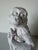 Hollywood Regency 1960s Vintage Italian Palm Beach Style Glazed Terracotta Monkey Sculpture For Sale - Image 3 of 12