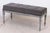 Hollywood Regency Painted Upholstered Bench For Sale - Image 11 of 15